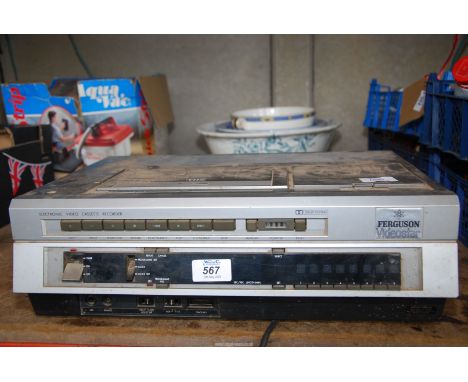 A Ferguson Video Star Electronic video recorder.