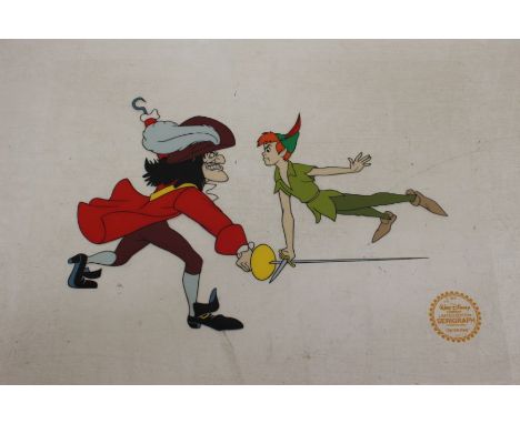 Peter Pan Disney Serigraph LtdMeasures 29 Cm Height X 36 Cm Width 