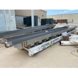 S/S Shaker Deck, with 2-Lanes, with Diversion Station, with Aprox. 35" W Mild Steel Frame, with (
