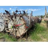Allpax Horizontal Retorts, Overall Dims.: Aprox. 300" L x 60" Dia. (LOCATED IN CRYSTAL CITY, TX)