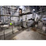 All S/S Can Wash Unit, with Assocated Drives & Flow Thru Conveyor (LOCATED IN CRYSTAL CITY, TX)