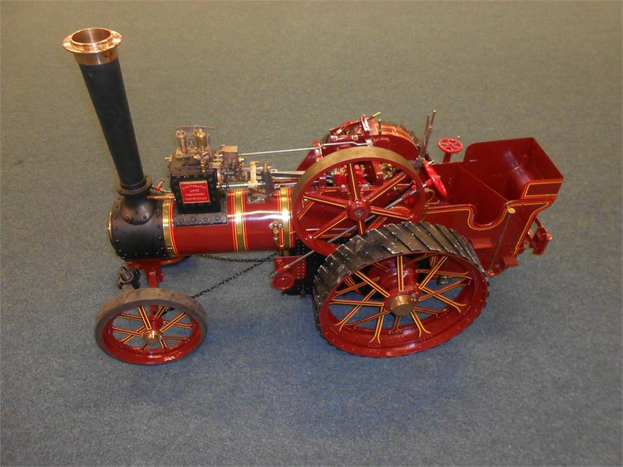 BURRELL 3 inch SCALE MODEL TRACTION ENGINE A well engineered 3 inch scale model of a Burrell Agri