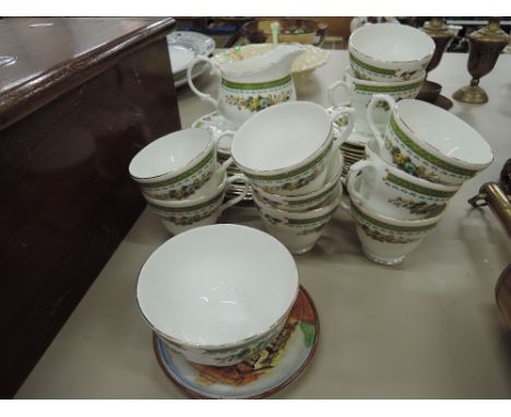 A Duchess tea service, Dovedale 440, etc