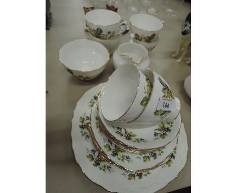 A Queen Anne tea service, 8224