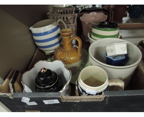 A selection of ceramics including Carltonware