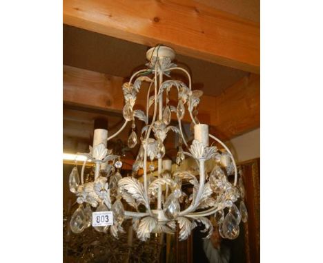 A metal ceiling light, COLLECT ONLY.