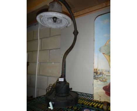A heavy industrial lamp. COLLECT ONLY.