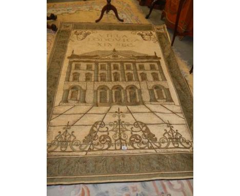 A good quality architectural themed tapestry.