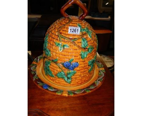 A 20th century ceramic stilton dome.