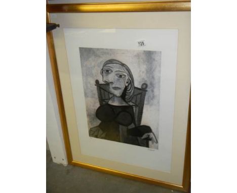 &nbsp;Pablo Picasso (1881-1973) A limited edition print 21/200 on Fabriano paper published by 'The Picasso Foundation' Spain 