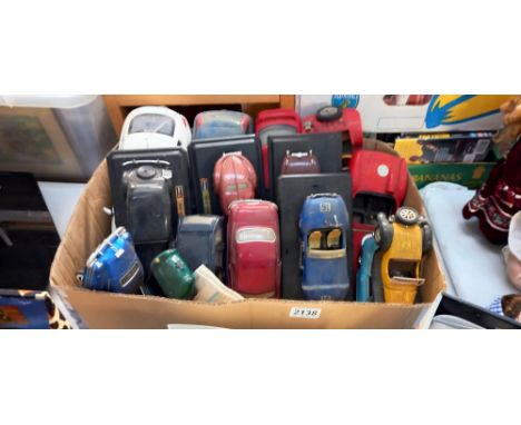 A good collection of large (mostly 1;18 scale) diecast model vehicles in as found condition