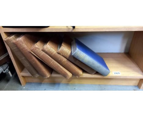 5 volumes of Livestock of the farm and light horse keeping books