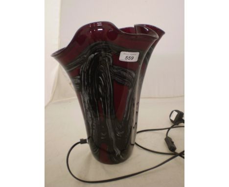 GLASS ELECTRIC LAMP