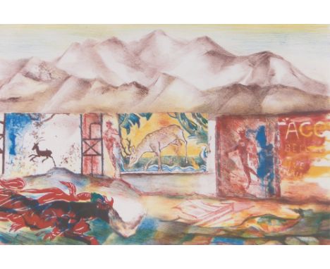 Helena Markson (1934-2012),colour lithograph, Taco, no 15/20, signed in pencil, 15" x 22", framed.