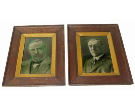 Two George Cartlidge portrait tiles Condition reports are not available for the Interiors Sales.