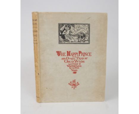 THE HAPPY PRINCE AND OTHER TALES BY OSCAR WILDE illustrated by Walter Crane and Jacob Hood, 1902, David Nutt, London Conditio