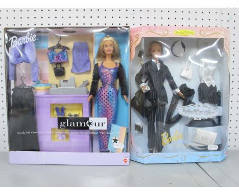 A Boxed 1999 Mattel Glamour Barbie Doll &amp; Fashion Playset, to include outfits, accessories, store fitting etc, #26400; A 