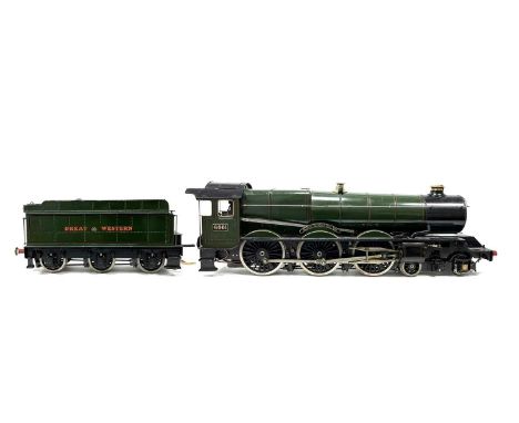 A Fine 3.5 Inch Gauge Live Steam 4-6-0 King Class Locomotive with Six Wheel Tender, finished in GWR green "King Edward VII" R