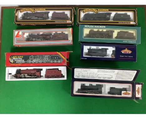 Seven OO Gauge/4mm Boxed Steam Tender Locomotives, comprising Bachmann 32-300 "Collett Goods" 0-6-0 R/No. 3202; a Bachmann 31