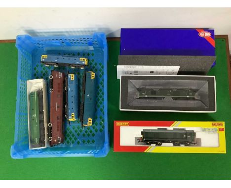 Seven OO Gauge/4mm Diesel Locomotives, comprising a boxed Heljan Ref No 2304 Class 23 BR green R/No D5901 (good); a boxed Hor