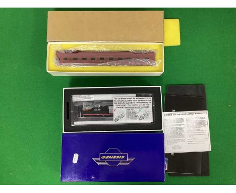 A Genesis HO Gauge Ref No G62615 Class GP9 Bo Bo Diesel Locomotive 'Southern Pacific', black livery with R/No 5629 fitted wit