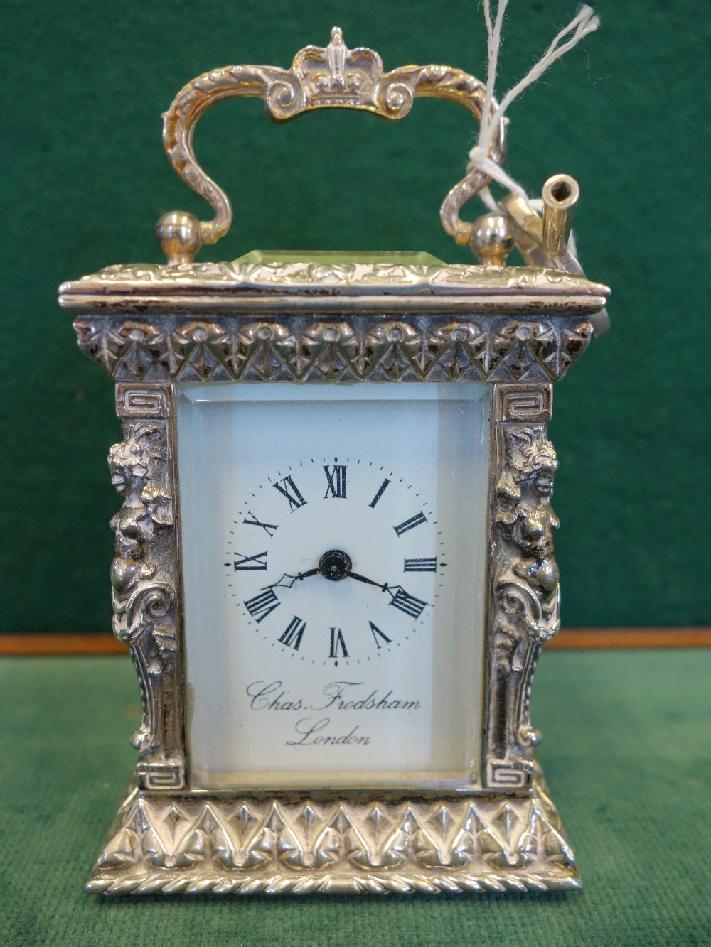 Charles Frodsham & Co limited, a sterling silver miniature Carriage