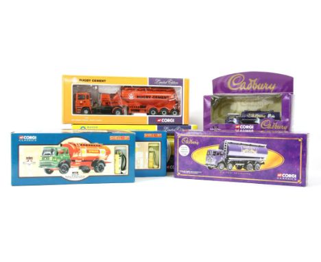 A collection of Corgi boxed models, to include Corgi Classic 11501 Shell, and BP tanker, 22801 Bedford Tanker, together with 