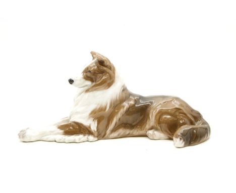 A Royal Copenhagen Lassie dog, numbered 1701, 28cm long