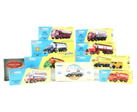 A collection of boxed Corgi Classics, to include Arrow Bulk Carriers Ltd 13701, McKelvie and Co Ltd 24201, Esso 16302, Fina F