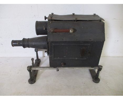 A Ross (London) large magic lantern projector  - serial number 128519