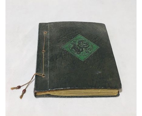 An album of 100 vintage postcards including a number of local interest cards