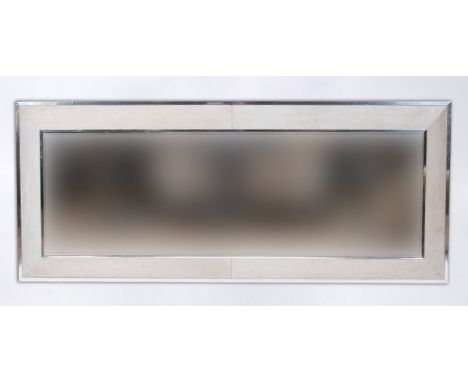 A modern wall mirror, 228 x 100 cm 