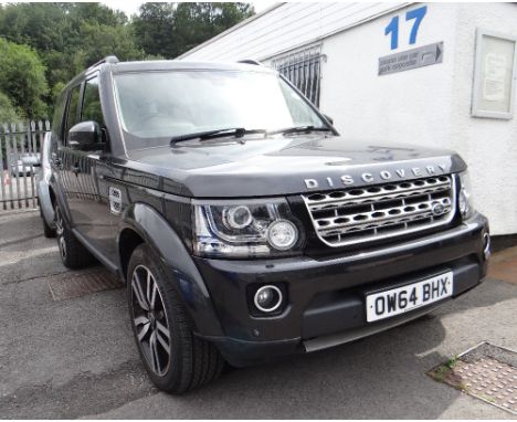 2015 LAND ROVER DISCOVERY HSE LUXURY SDV6, registration OW64 BHX, 50,043 miles, first registered Jan 2015, 3 ltr. automatic d