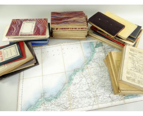 MAPS: COLLECTION OF ASSORTED EARLY 20TH CENTURY WORLD FOLDING MAPS, including 'Taride's Road Map of France', 'Edward Stanford