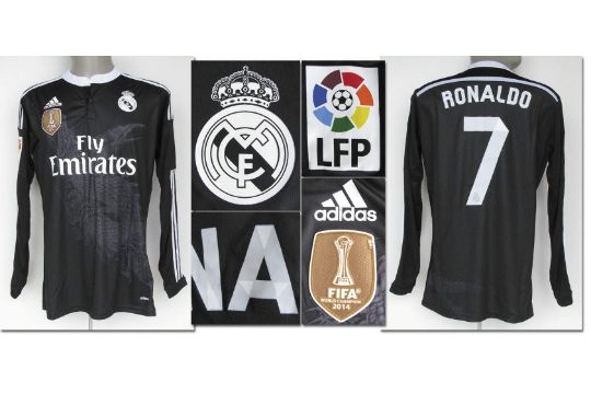 real madrid match worn shirts