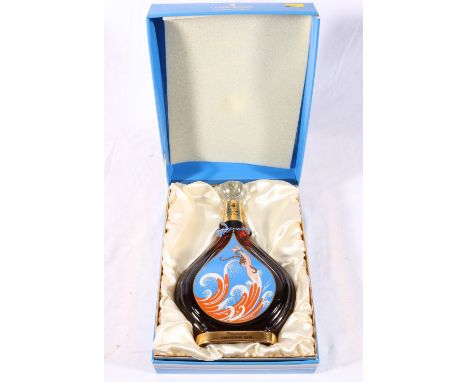 COURVOISIER Degustation collection Erte cognac, fifth edition bottle number 4595 of 12000 70cl 40%volume boxed.