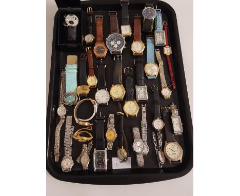 SELECTION OF LADIES AND GENTLEMEN'S WRISTWATCHESincluding Timex, Swatch, Rotary, Sekonda, Avia, Accurist, Lorus and Tissot, (