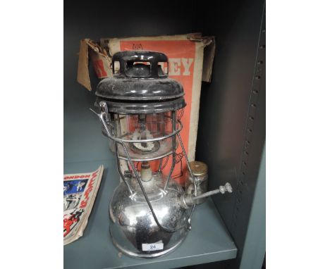 A camping gas light or lamp by Tilley
