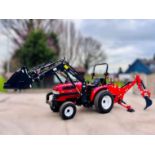 BRAND NEW SIROMER 304 4WD TRACTOR WITH LOADER & BACK ACTOR YEAR 2023