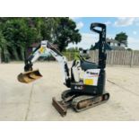 BOBCAT E10Z TRACKED EXCAVATOR *YEAR 2019, 2926 HOURS* C/W EXPANDING TRACKS