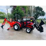 BRAND NEW SIROMER 304 4WD TRACTOR WITH LOADER & BACK ACTOR YEAR 2023