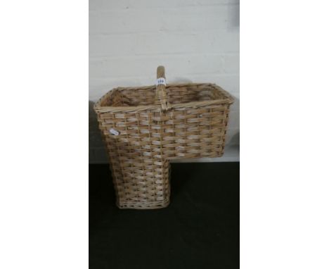 A Wicker Step Basket