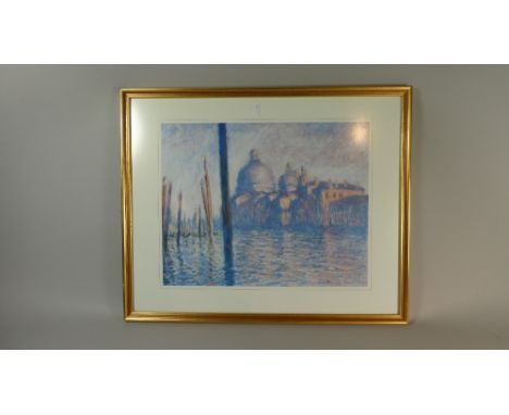 A Framed Monet Print of Venice 