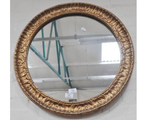 Modern mirror, gilt frame, and others