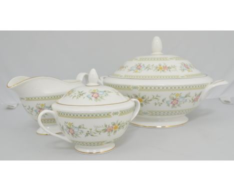 Minton dinner and tea service, Broadlands pattern, approximately 68 pieces.