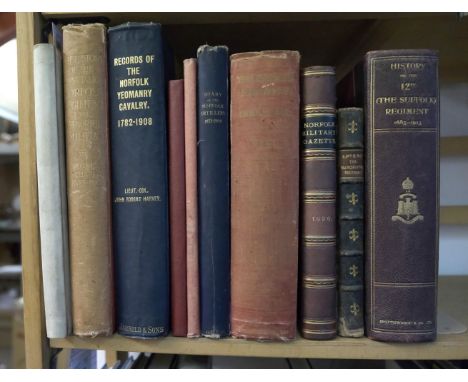Holmes (J. Sancroft). Diary of the Norfolk Artillery, 1853-1894, Norwich: Jarrold &amp; Sons [1894], 3 mounted albumen photog