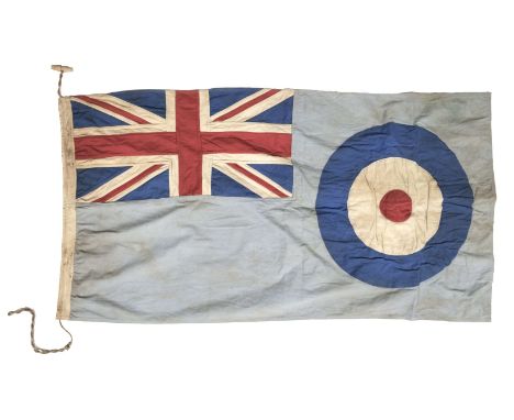 Royal Air Force Aerodrome Flag. A Battle of Britain period dated ensign flag, 1940, possibly from a Coastal Command Station, 