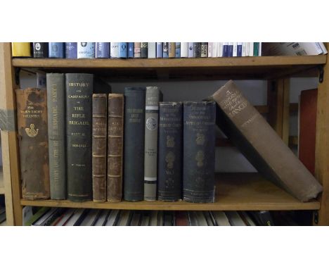 Verner (Willoughby). History &amp; Campaigns of The Rifle Brigade, 2 volumes, 1st edition, London: John Bales, Sons &amp; Dan