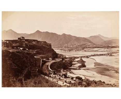 India &amp; Ceylon. A group of over 50 photographs of India and Ceylon, c. 1870-1880, albumen prints including some by John B