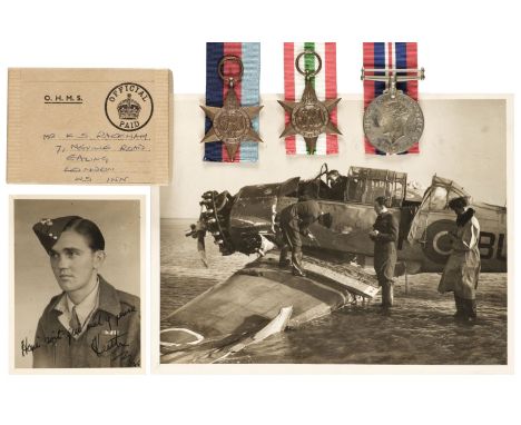 WWII Medals. A WWII group of medals to Captain K.S. Rackham, Royal Fusiliers who later became the Art Picture Editor of the D